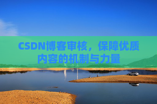 CSDN博客审核,保障优质内容的机制与力量